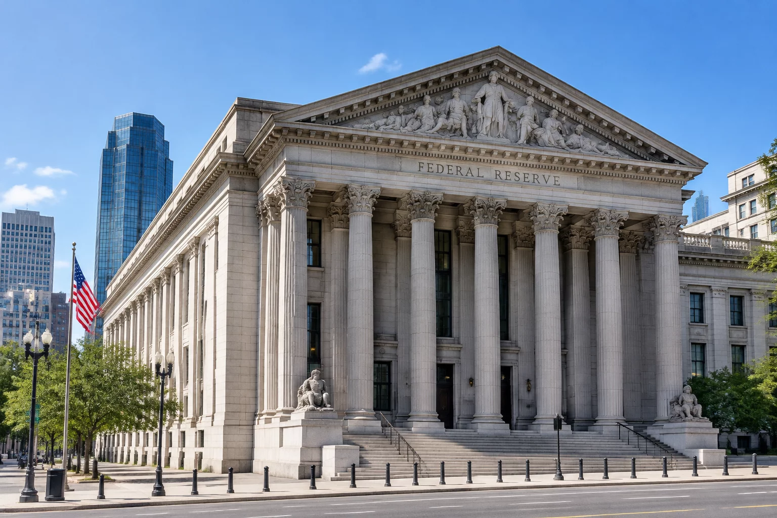 Federal Reserve building in Washington D.C.